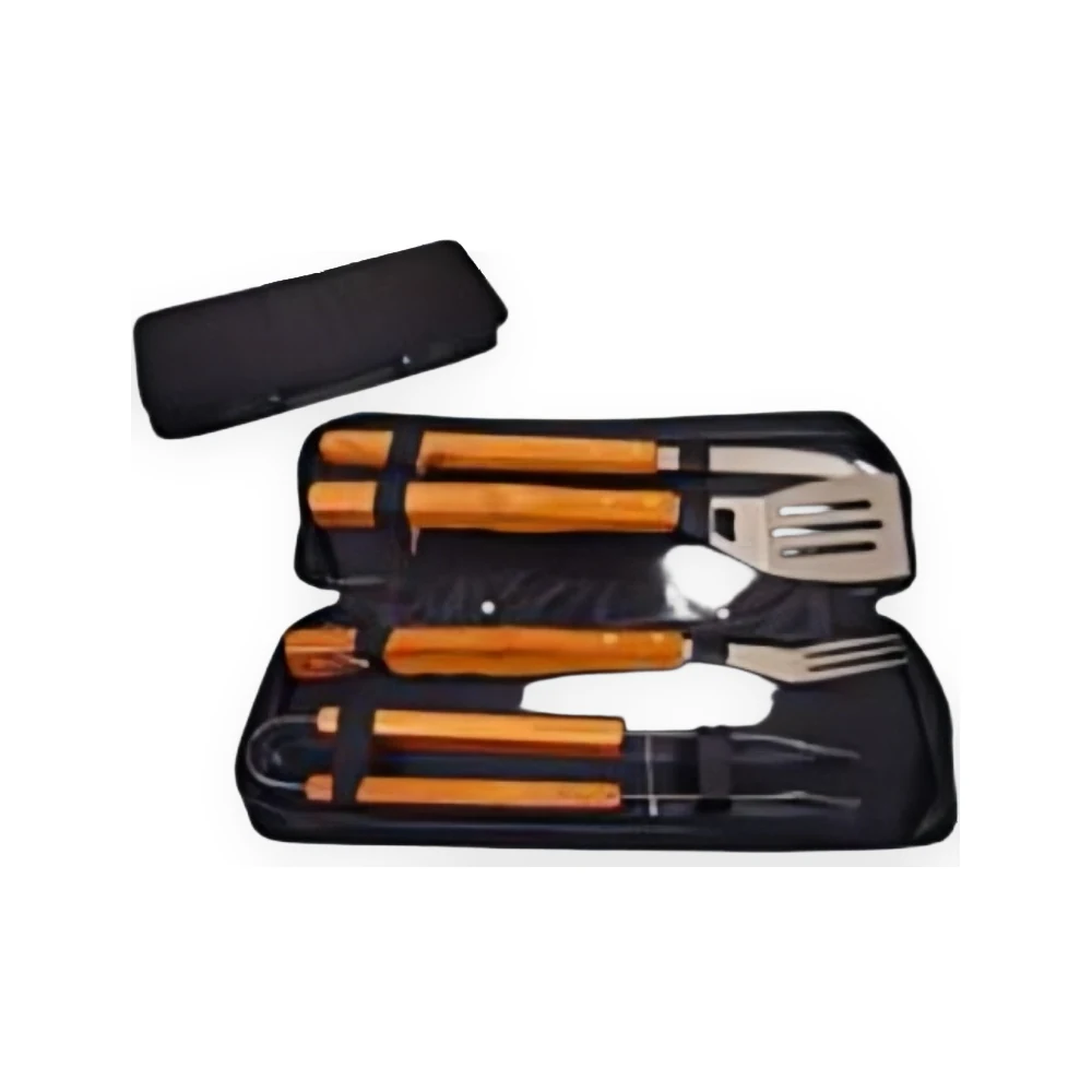 BBQ Tools Set of 5 (Carry Bag)