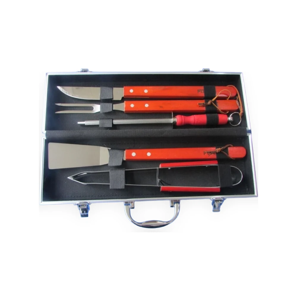 BBQ Tools Set of 6 (Aluminum Case)